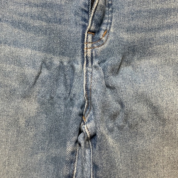 *Flawed* Madewell 10” High Rise Skinny Light Wash- 28 - Picture 5 of 9